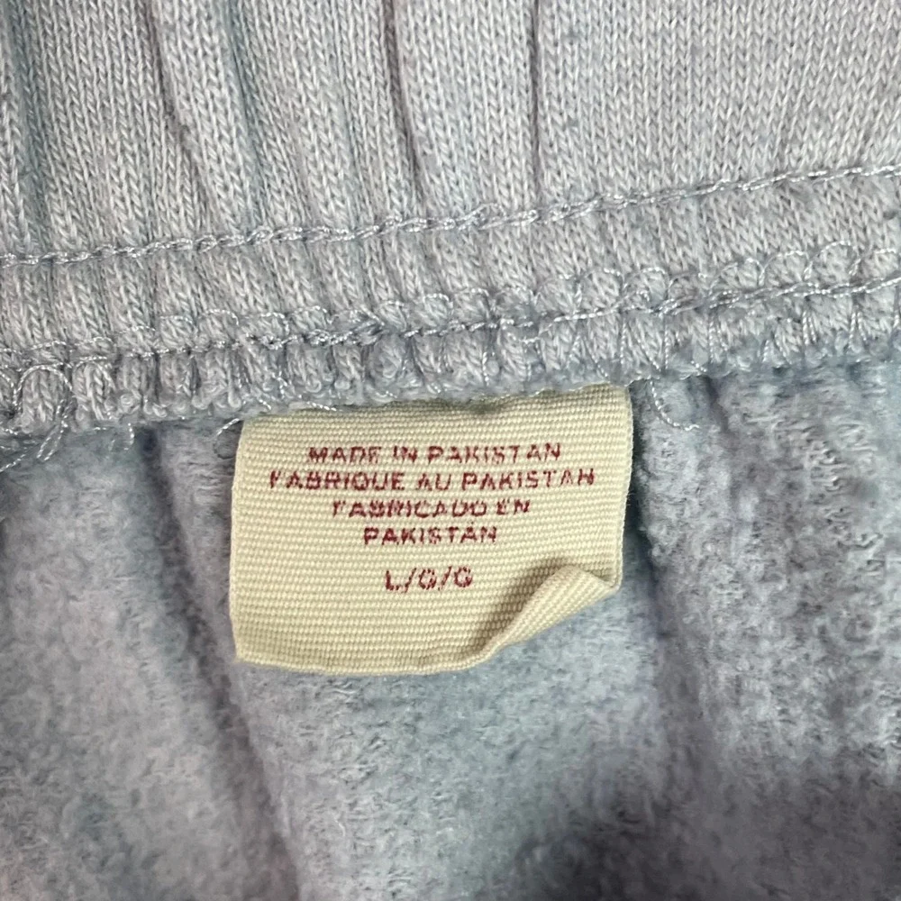 Levi's Sweatpants Mens Large Blue Joggers Fleece Elastic Waist Logo Relaxed